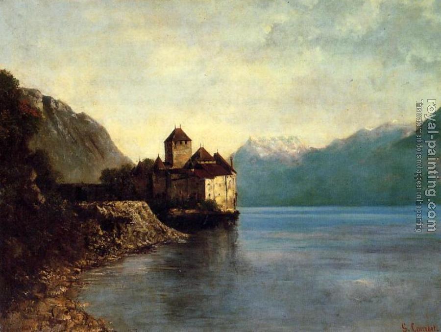 Gustave Courbet : Chateau du Chillon Gustave Courbet : Chateau du Chillon